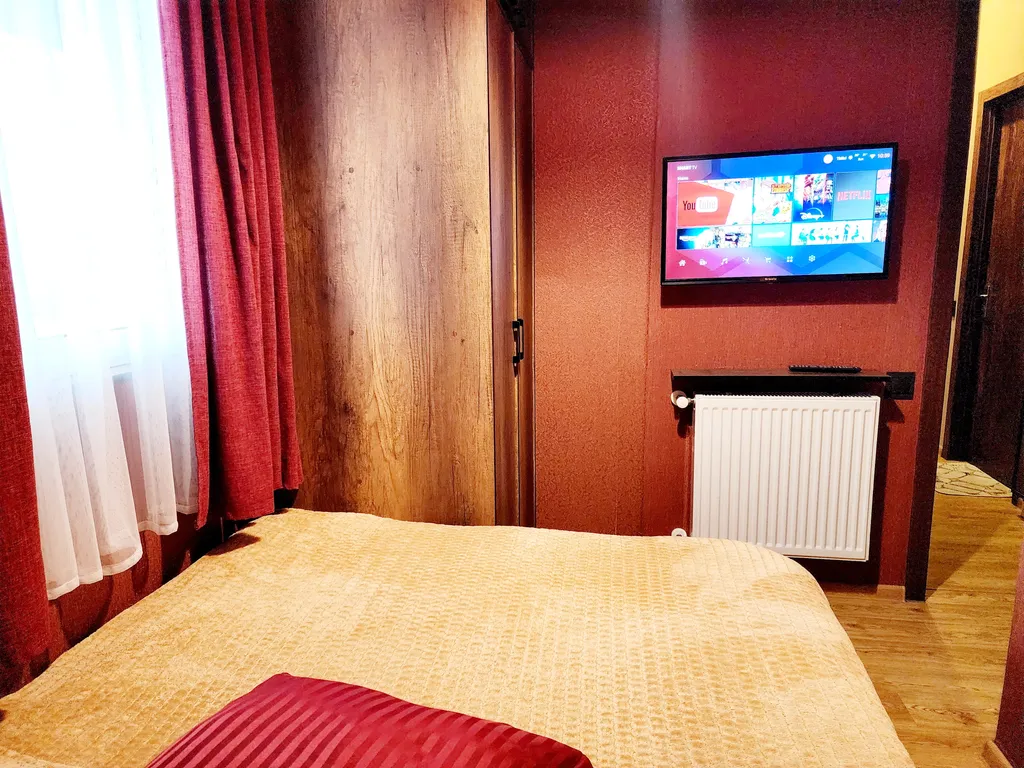 Уютная квартира с большим балконом и видом на город