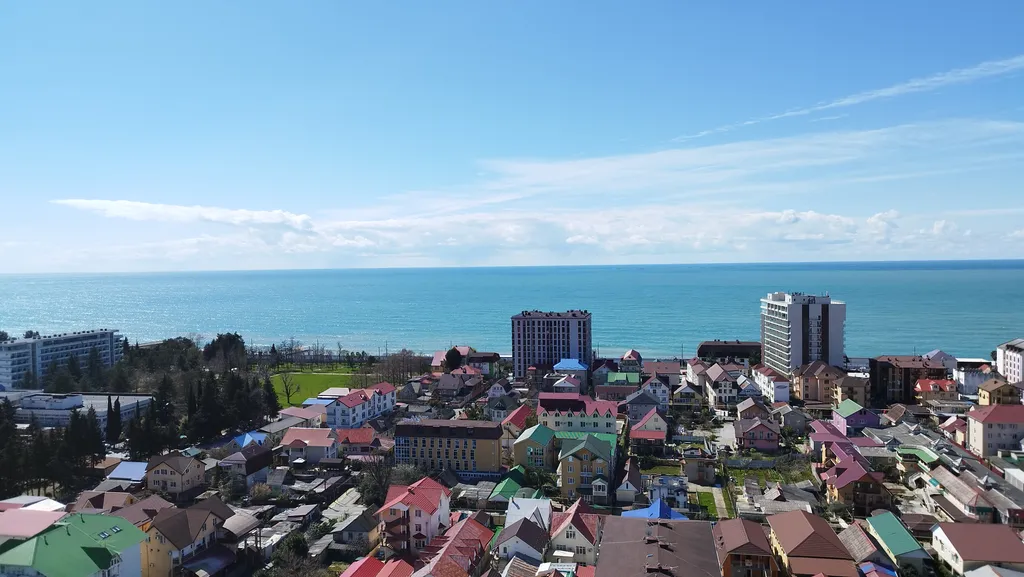 Квартира Квартира Студия с панорамным видом на море — Сочи