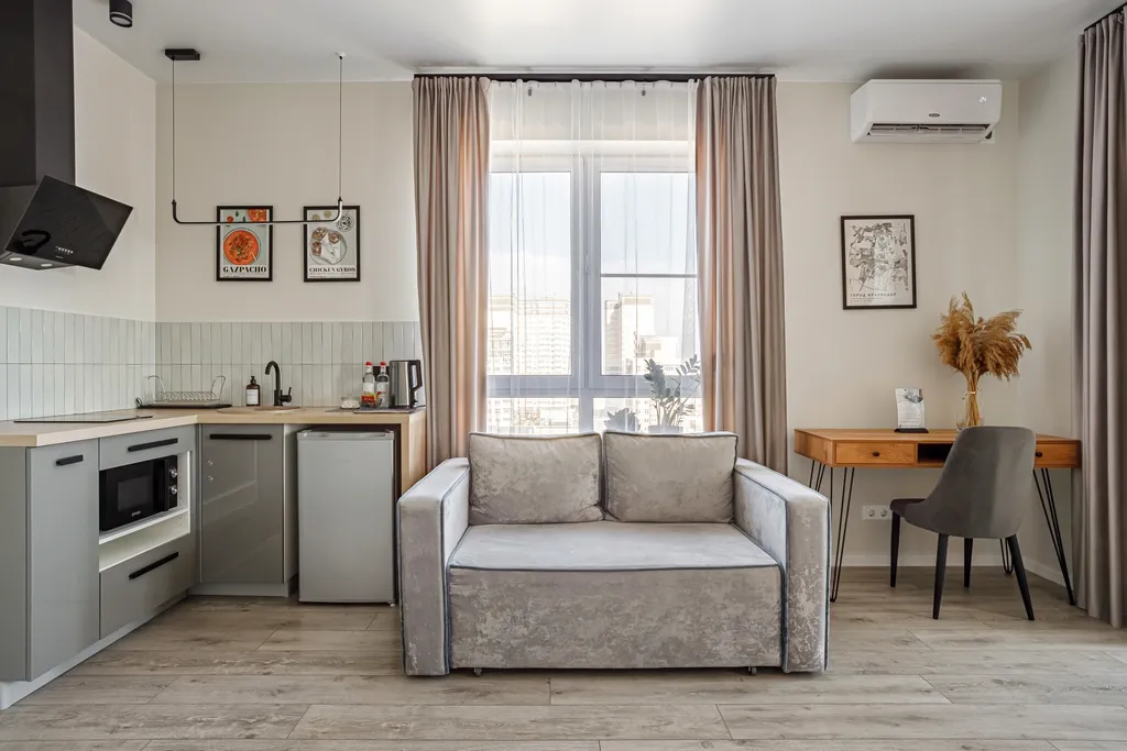 Видовая студия в комфортном доме