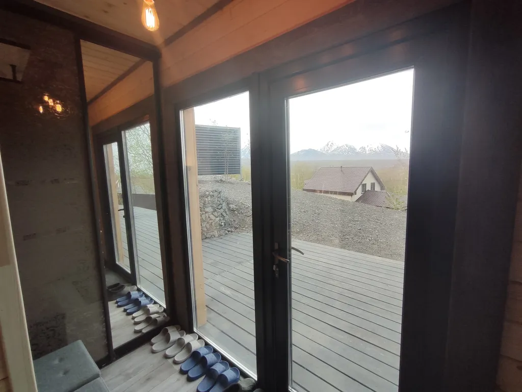 Дом с видом на вулканы