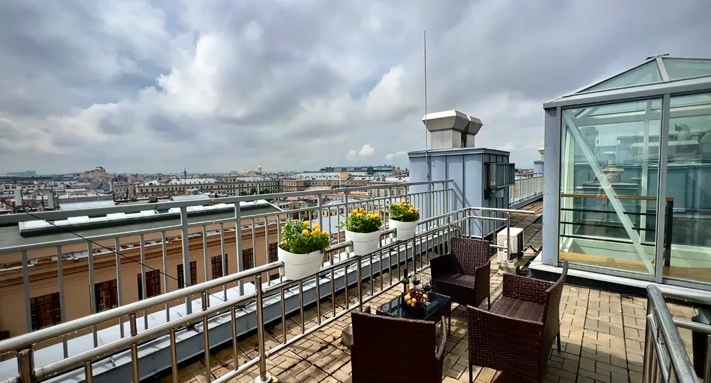 Квартира Апартаменты с собственной террасой на крыше — аренда посуточно в Санкт-Петербург