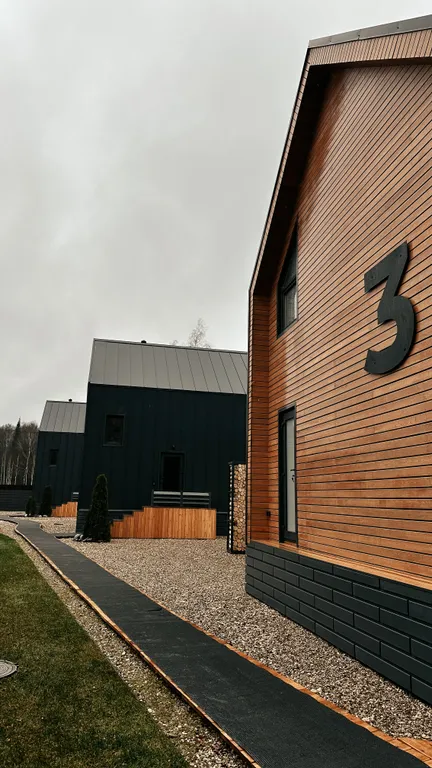 Коттедж Уютный дом с камином, чаном, мангальной зоной, видом на лес — Семеновское