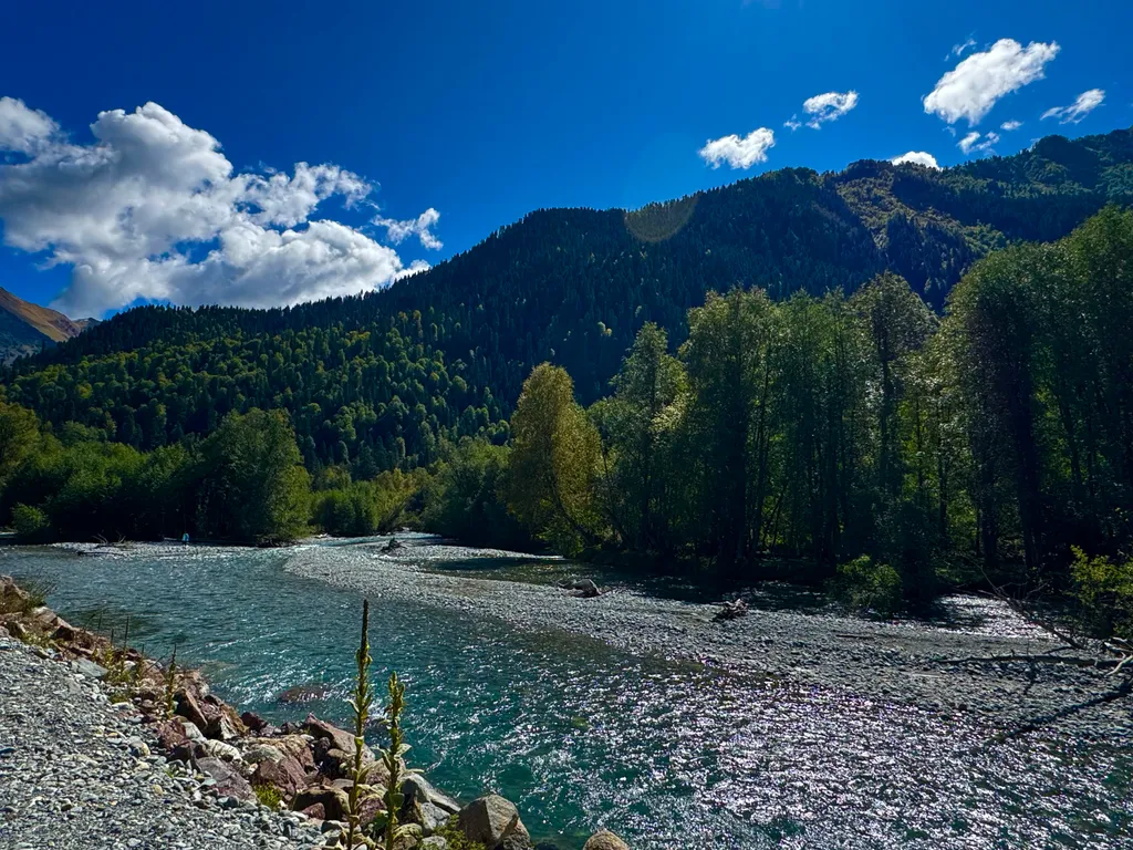 Коттедж 2-комнатный Дом — Архыз