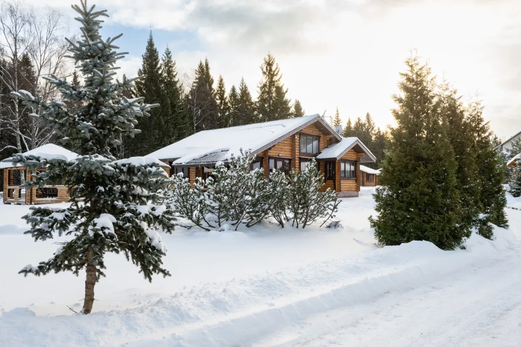 Бревенчатый коттедж вип 2, 4 спальни на берегу озера Селигер