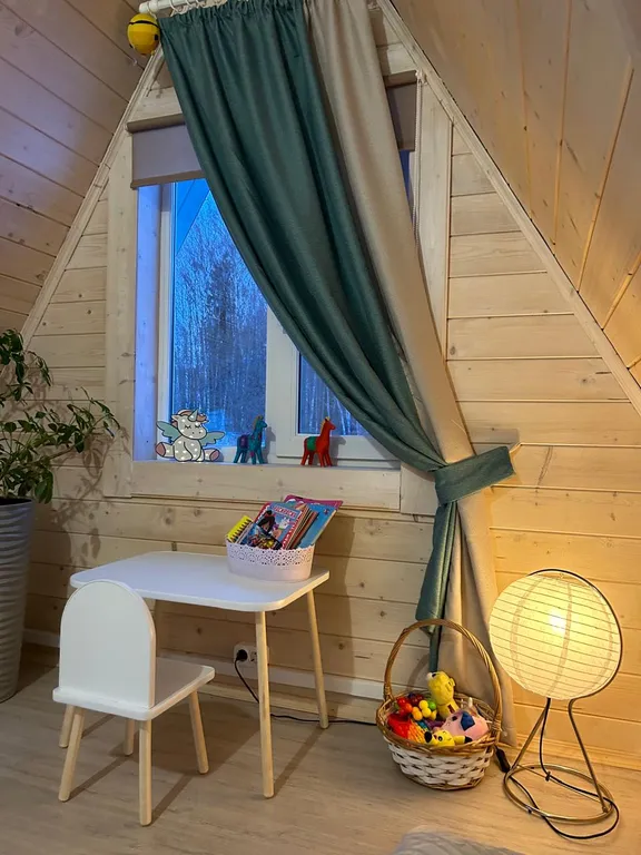 Дом с баней и крытой террасой