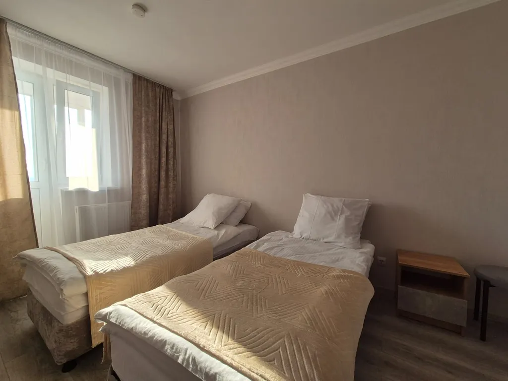 Квартира с новым ремонтом, 4 раздельных спальных места