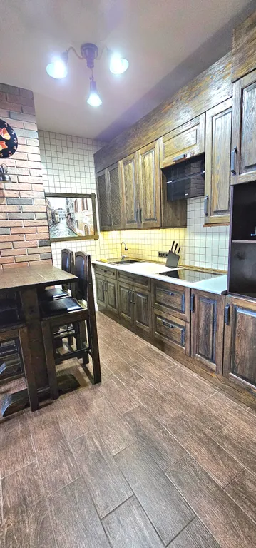 Квартира над морем в стиле рустик