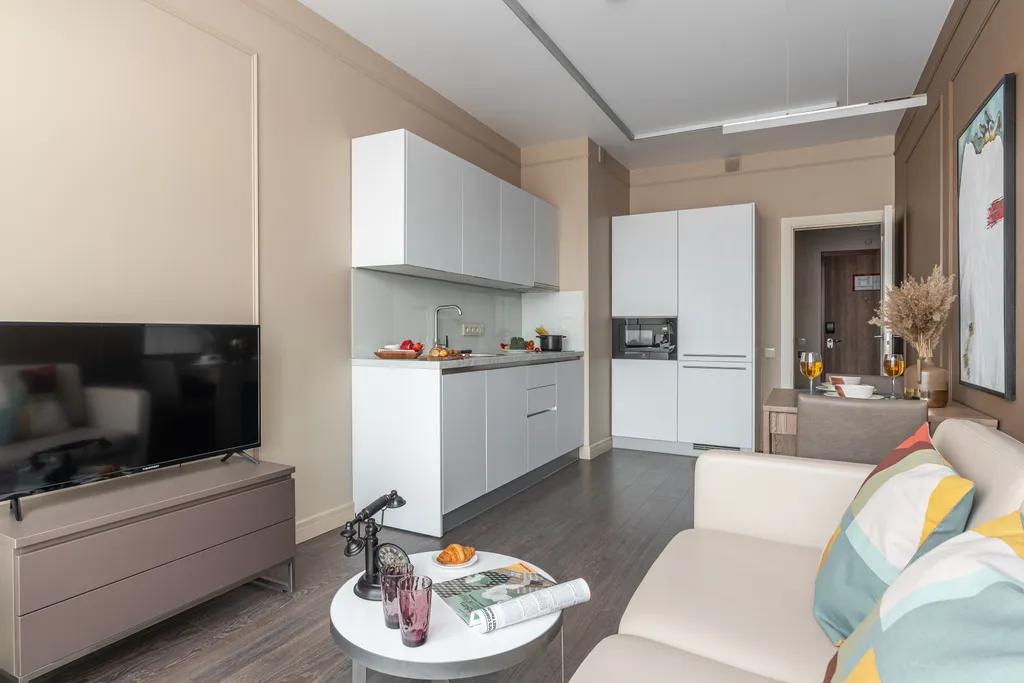 Квартира Квартира Евродвушка повышенного комфорта в Art Studio Невский — Санкт-Петербург