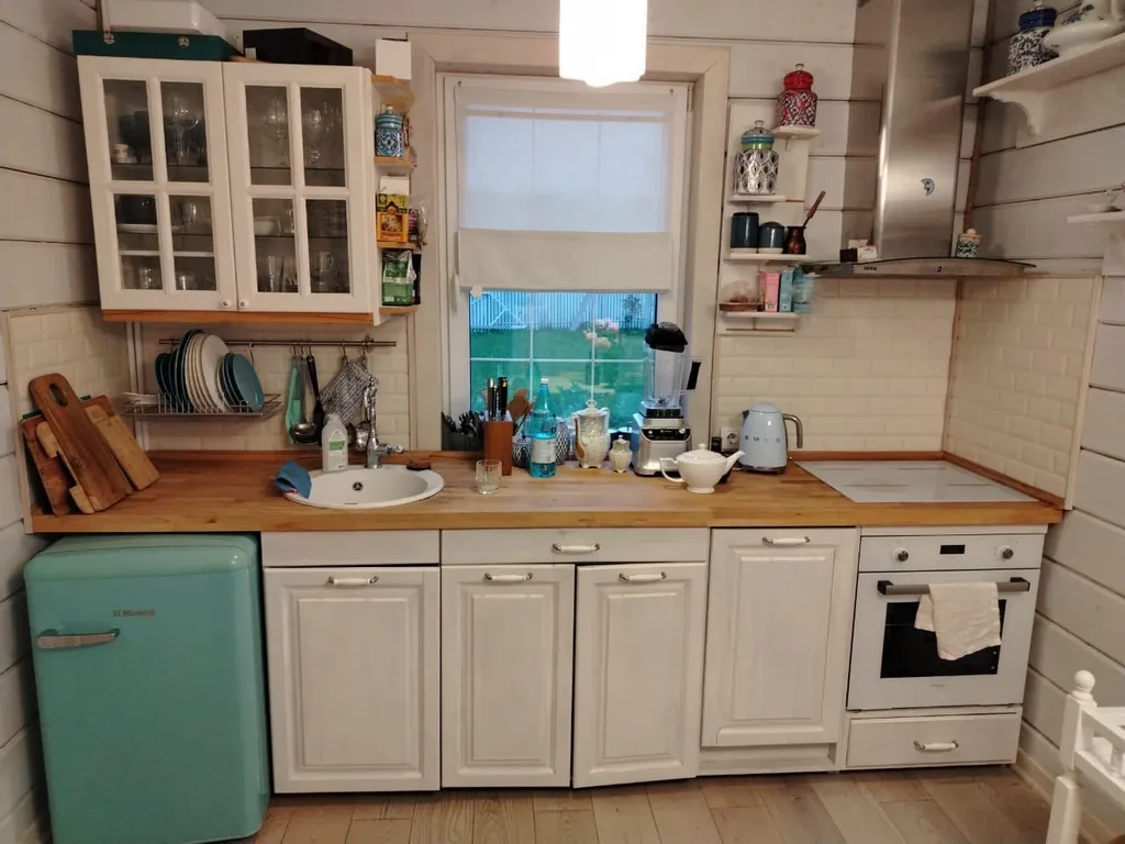 Уютный домик с видом на озеро в стиле прованс со всеми удобствами