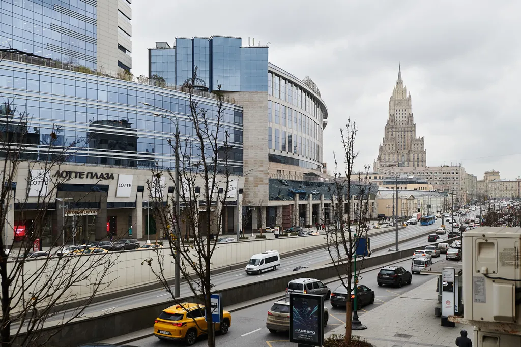 Квартира Квартира Четверка новая у Набережной — Москва