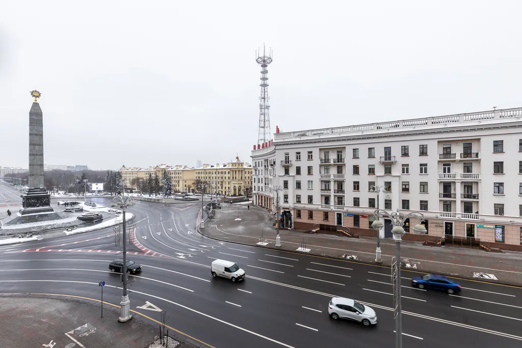 Квартира Квартира Апартамент на площади Победы — Минск