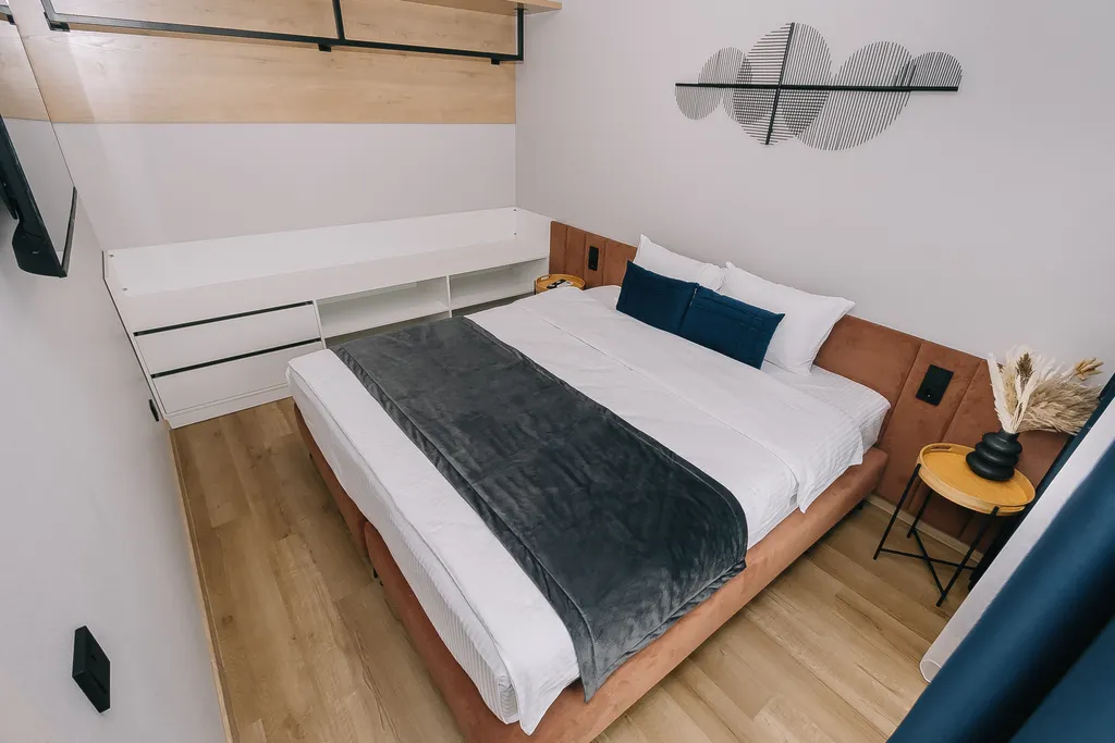 Семейные апартаменты с балконами в комплексе бизнес-класса Пилигрим