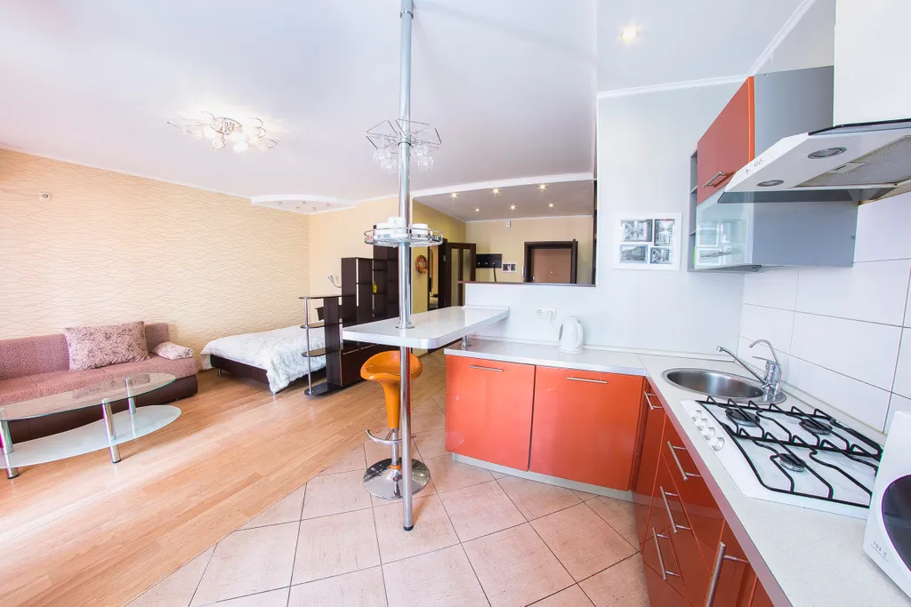 Апартаменты студия с балконом