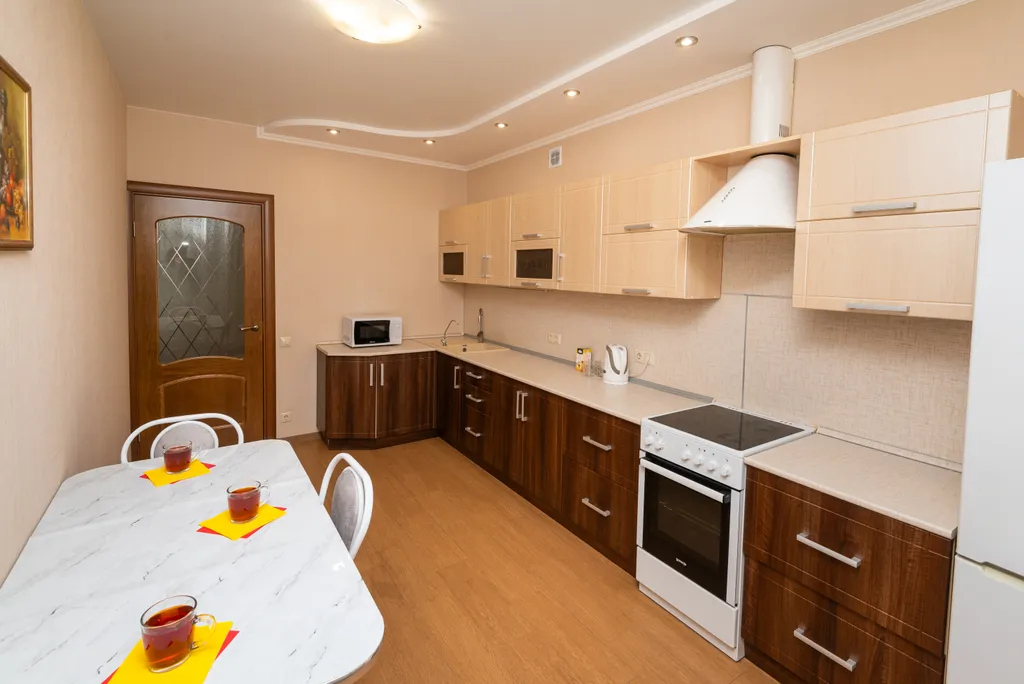 Просторная однокомнатная квартира в центре в современном элитном доме