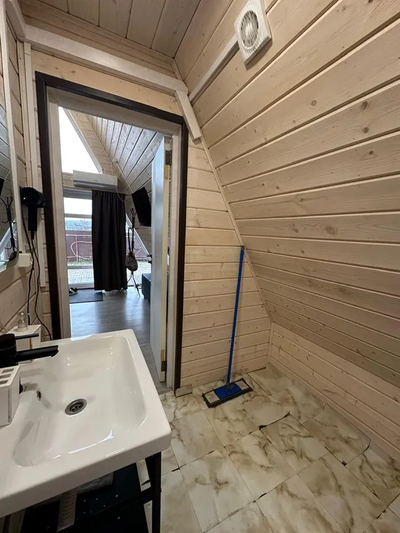 Уютный дом А-фрейм на базе отдыха глэмпинге "Салтыковские