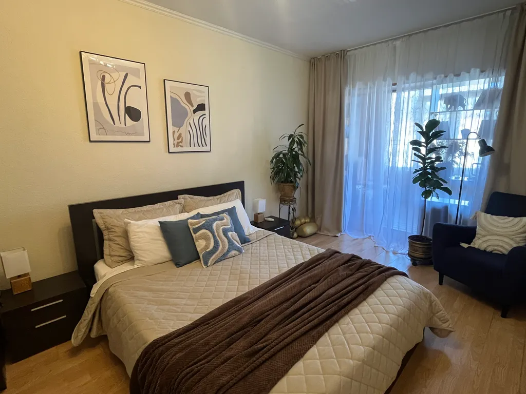 Уютная квартира в центре Хосты, 10 мин до пляжа неспешным шагом