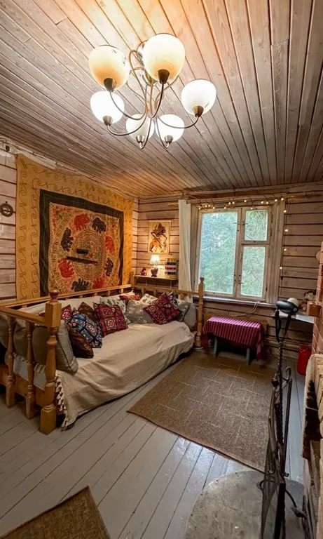 Коттедж Дом в окружении леса с камином, баня с купелью, зона барбекю — Троице-Лобаново