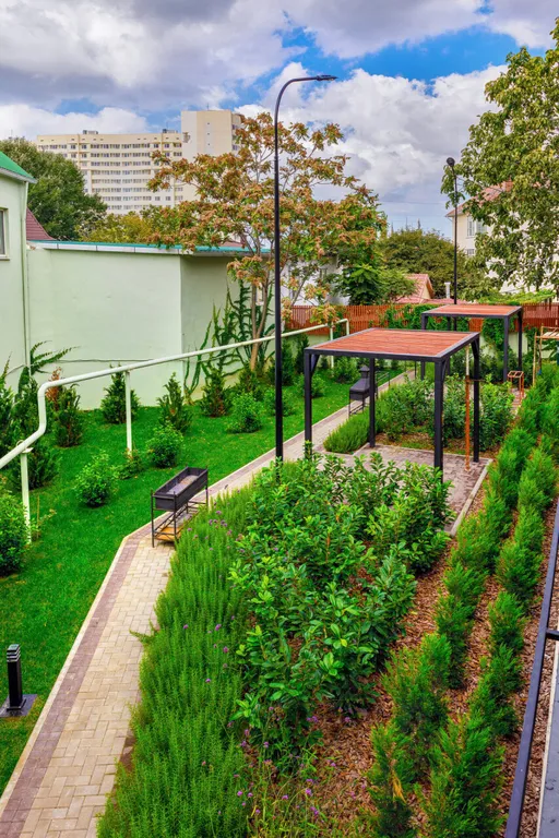 Квартира Квартира Студия в морском стиле в апарт-отеле Оазис — Анапа