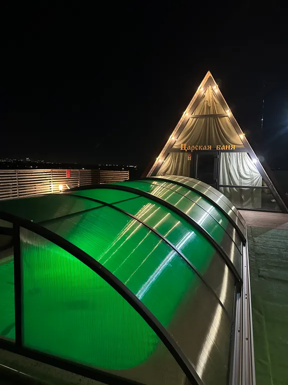 Домик Царская баня бассейн с подогревом