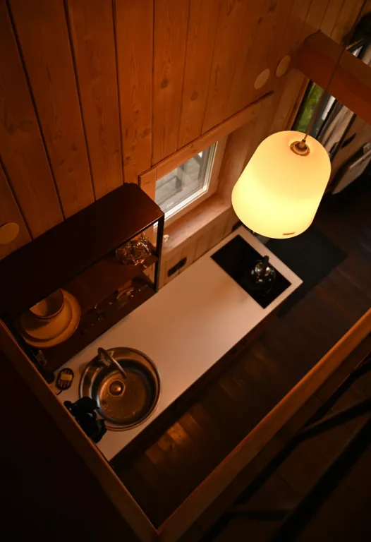 Отдых в лесу с баней и чаном