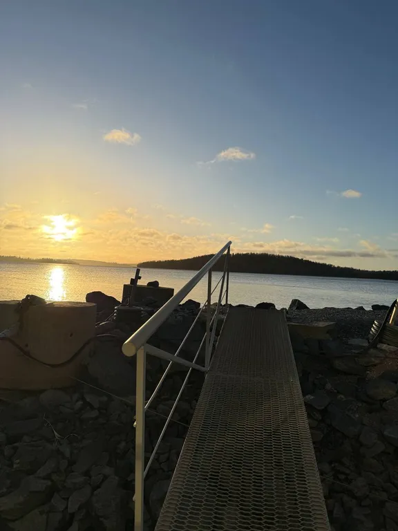 Дом на воде с сауной