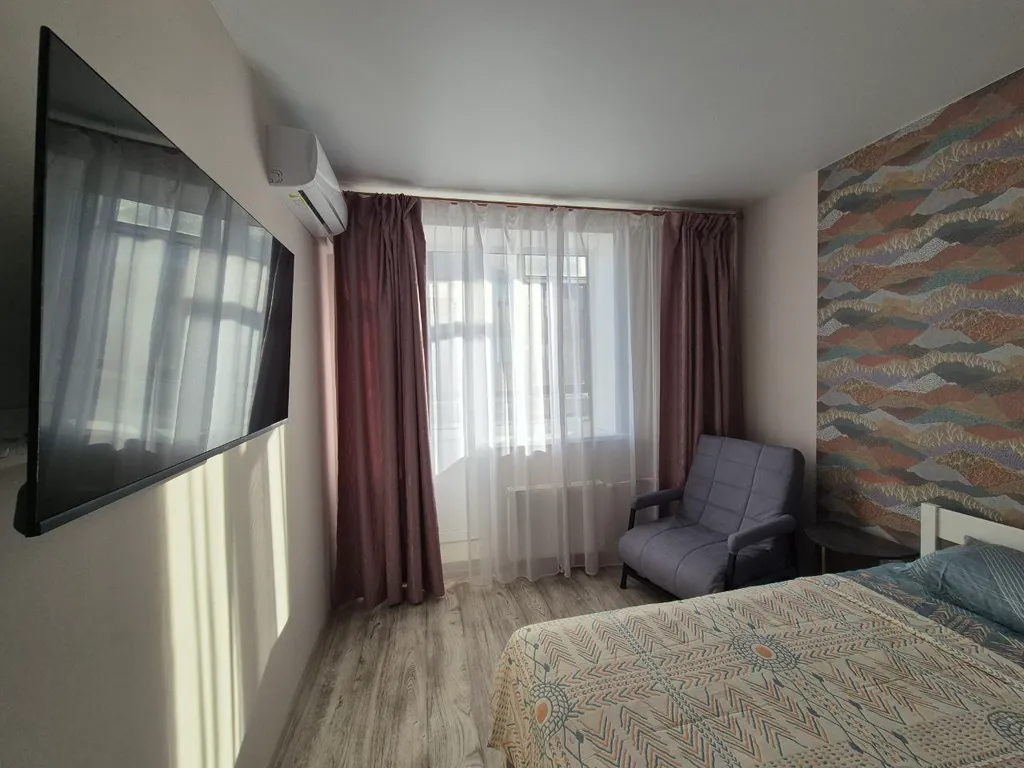 Уютная 1-комнатная квартира с видом на Каму — аренда посуточно в Пермь