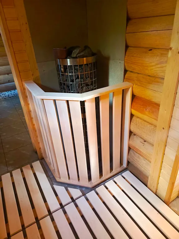 Коттедж Коттедж Уединённый лесной комплекс Финский Лес у моря — Приморск