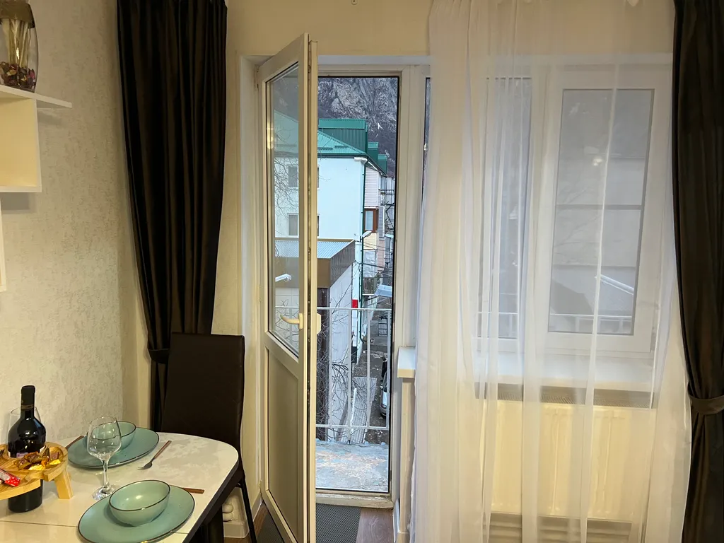 Уютная квартира с видом на горы