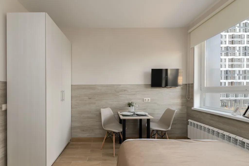 Квартира Квартира Уютная студия у метро, всё для комфортного проживания — Москва