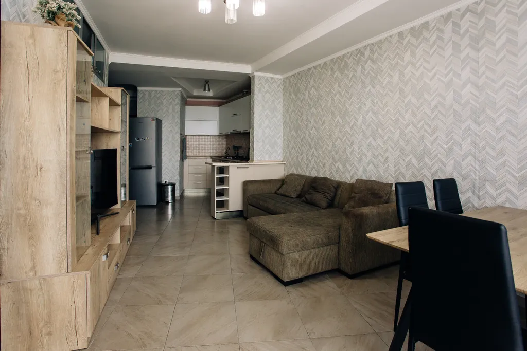 Квартира Просторная квартира с видом на город и море — Батуми