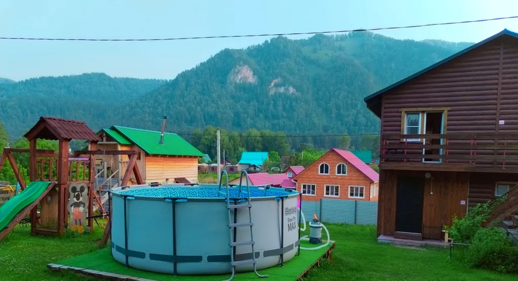 Дом в горах Алтая