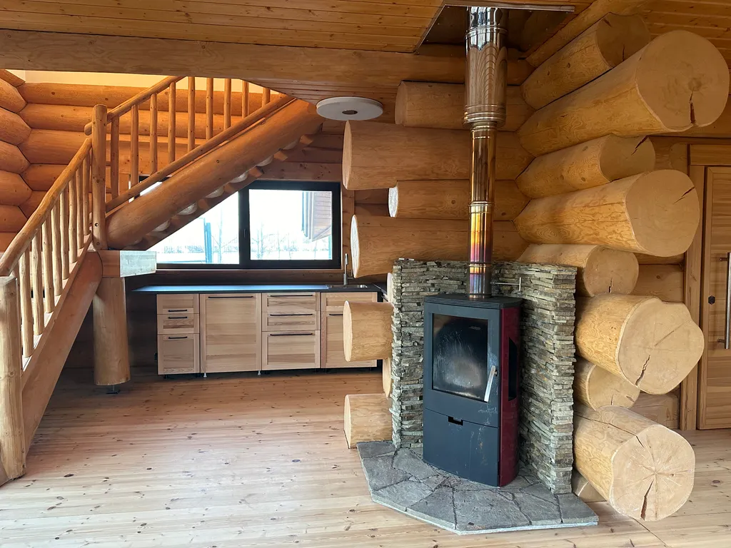 Дом с баней на Неве