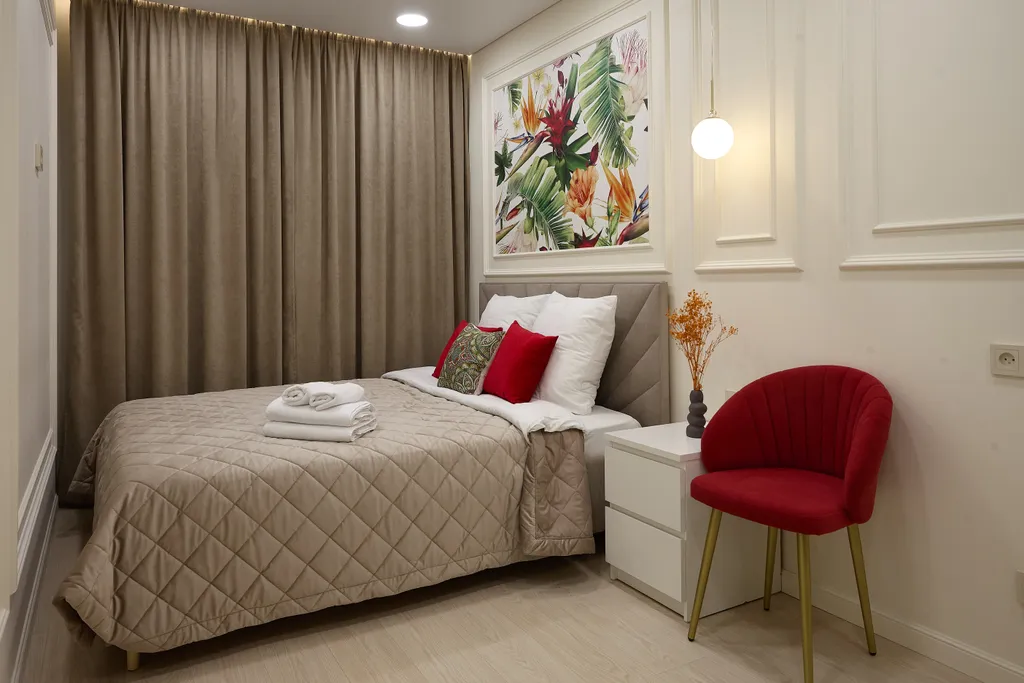 Апартаменты в центре с красивым видом из окна, рядом метро и Кремль