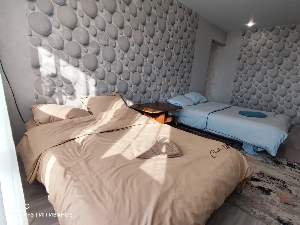 Двухкомнатные апартаменты с балконом в центре