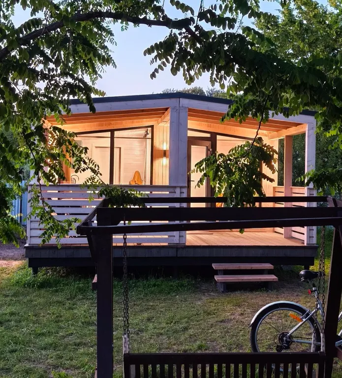 Коттедж Новый деревянный современный дом в 2 минутах от моря — аренда посуточно в Балтийск