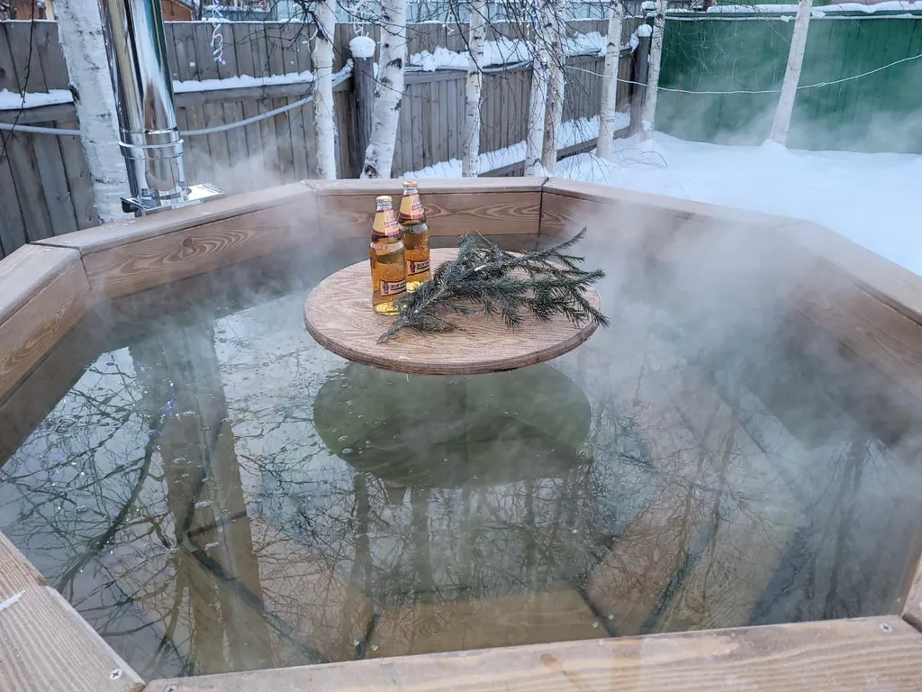 Дом в сосновом лесу