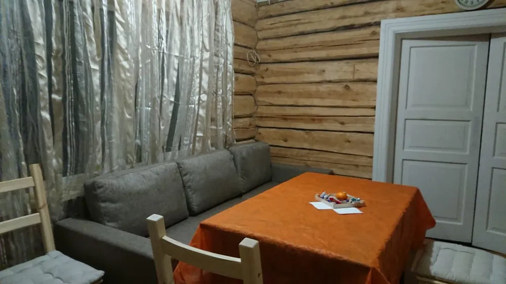 Настоящий деревенский домик в Карелии