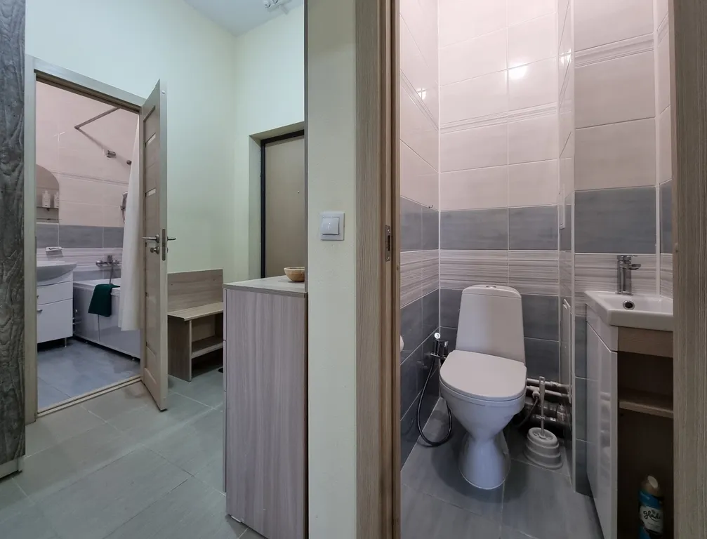 Евродвушка с большой лоджией