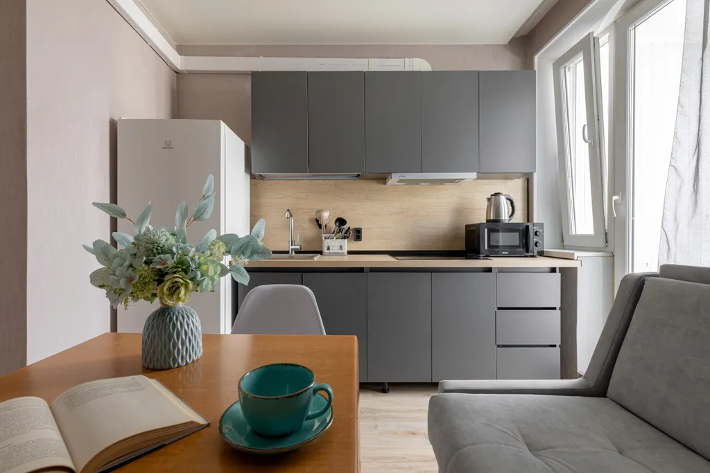 Квартира Уютная однокомнатная квартира — Янино-1