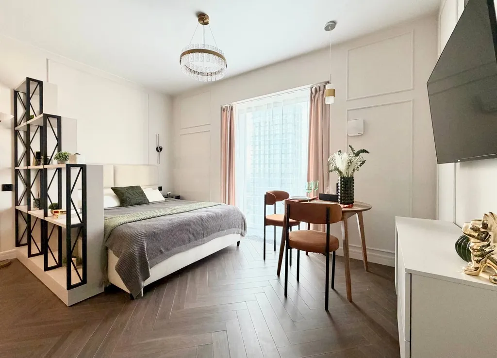 Квартира Квартира Комфортная студия в ЖК City Bay — Москва
