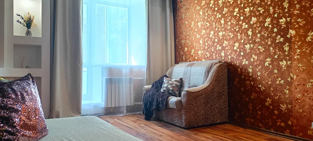 Просторная двухкомнатная квартира для 5 гостей в центре