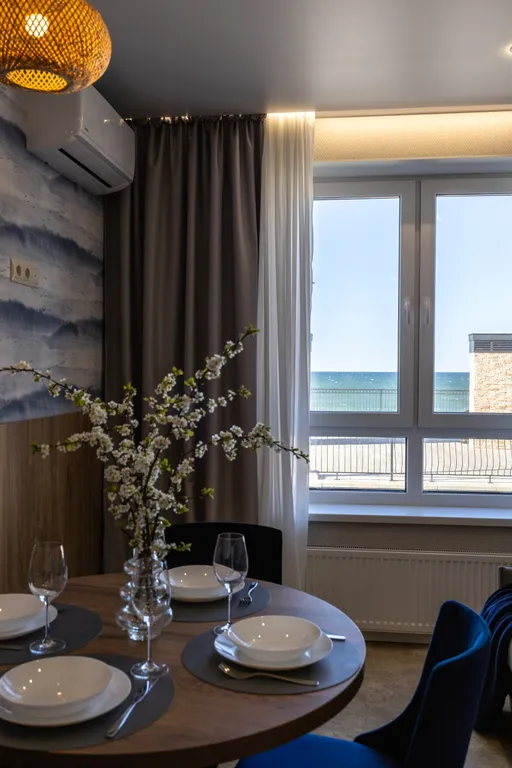 Апартамент с видом на море, 1 линия Балтийского моря