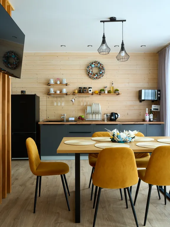 Дом у реки с баней