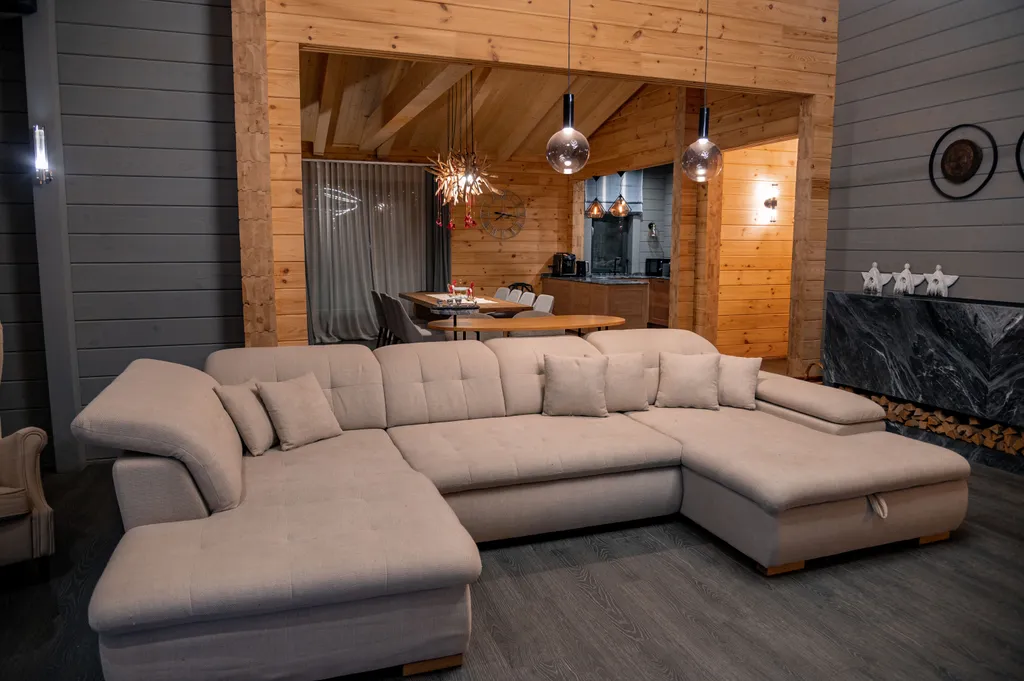 Шале Гнездо с бассейном и сауной