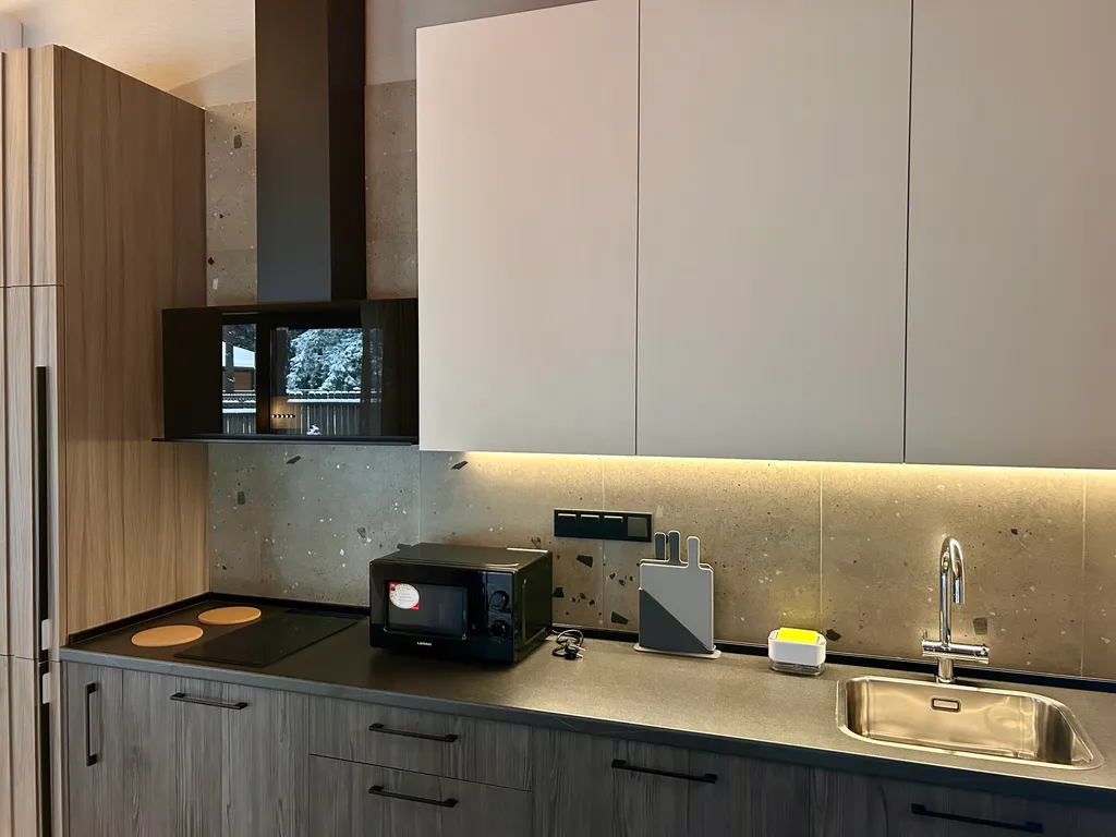 Лесной домик у курорта Охта Парк