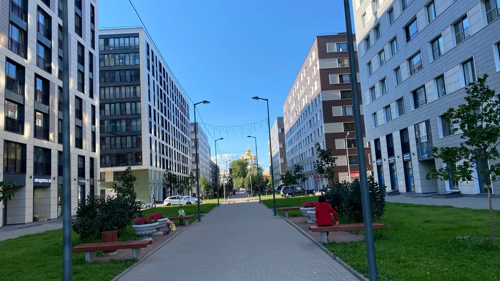 Квартира Квартира Однушка у Московского вокзала,15мин.Царская столица,4 человека — Санкт-Петербург