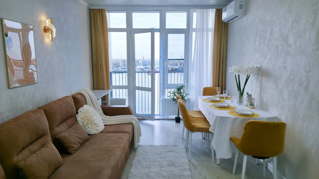 Стильная квартира в ЖК "Атмосфера" (Уютный Дом)