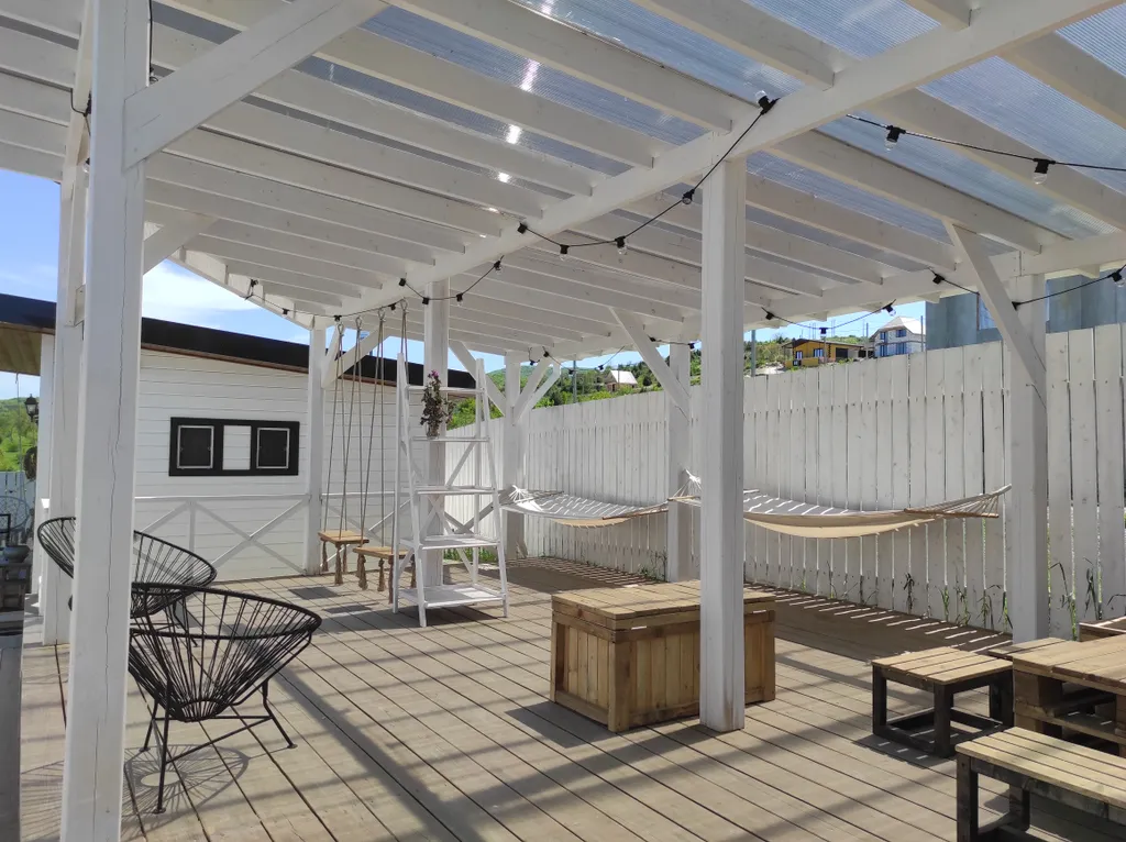 Сканди домик с баней