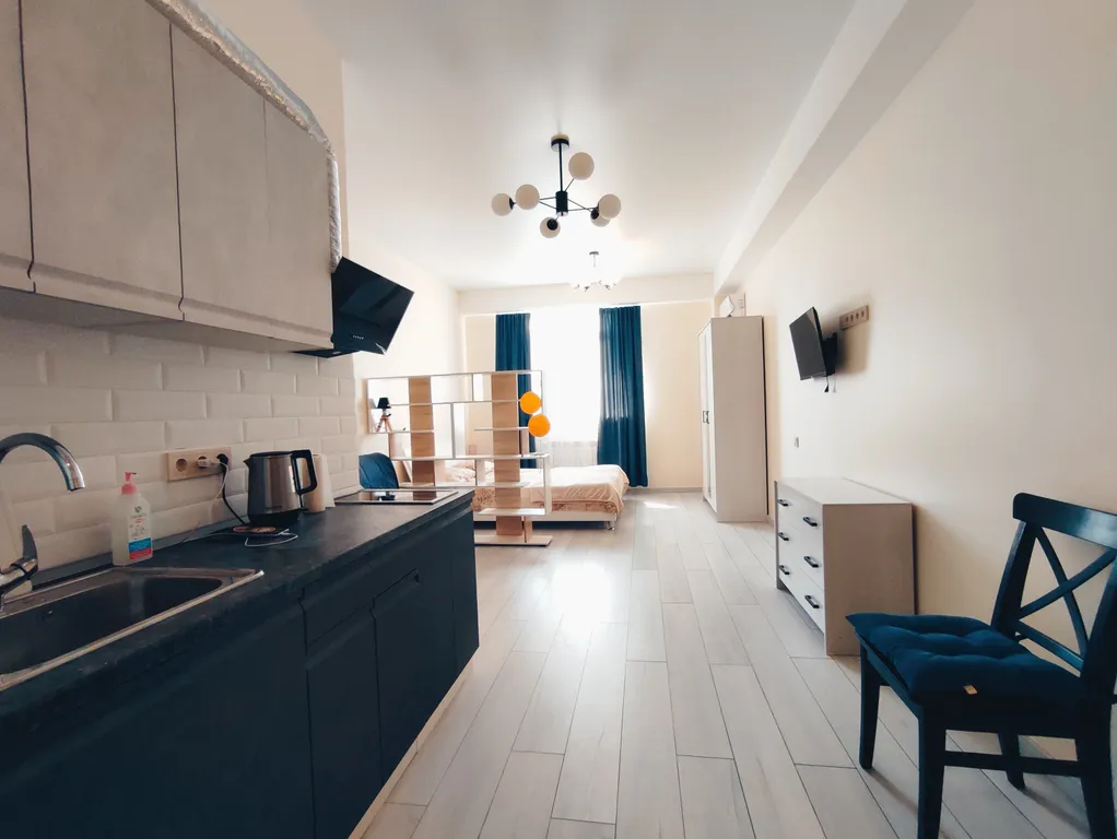 Квартира Квартира Чудесная студия с видом на море и Дендрарий — Сочи