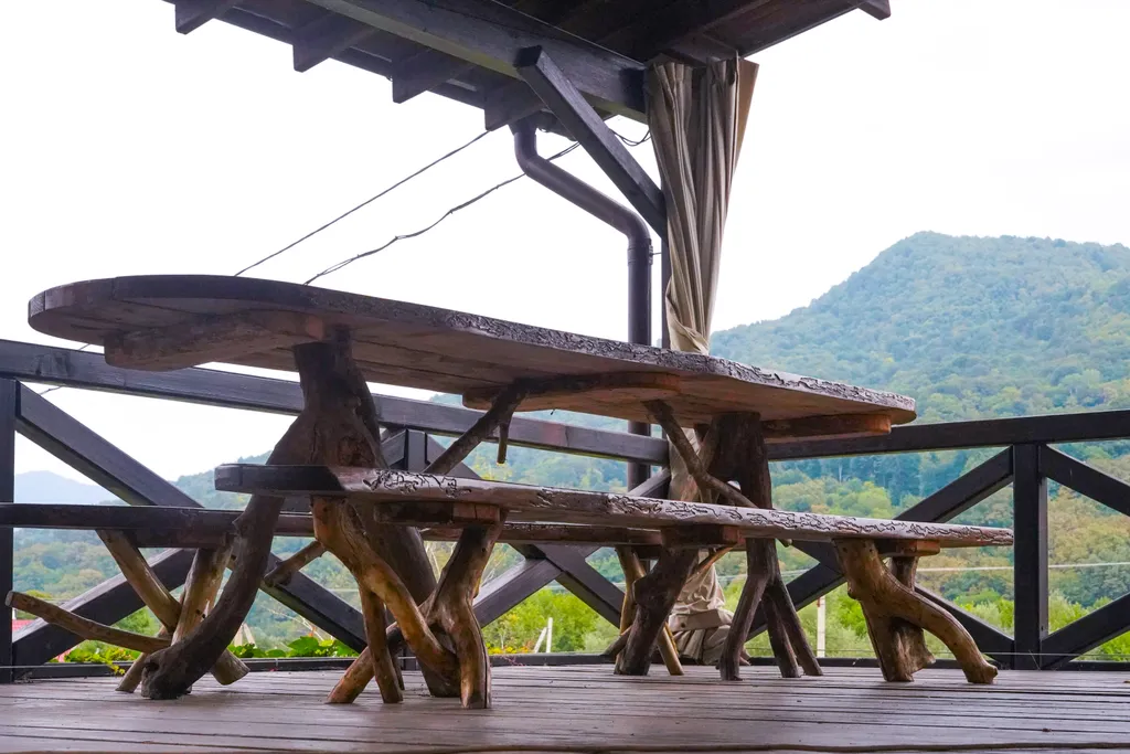 Коттедж с баней, банным чаном и бассейном